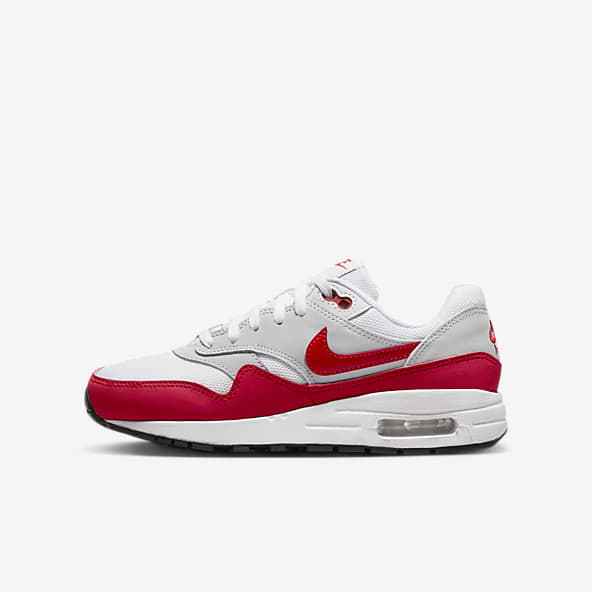 Boys Grey Air Max 1 Shoes. Nike